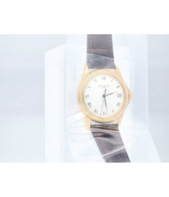 Patek Philippe Calatrava  37 NEW PATEK SERVICE - 2002 B+P | yellow gold | SERVICE SEALED