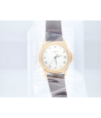 Patek Philippe Calatrava  37 NEW PATEK SERVICE - 2002 B+P | yellow gold | SERVICE SEALED