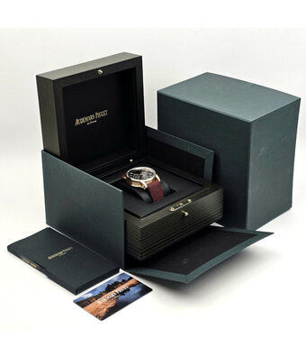 Audemars Piguet Code 11.59  41 purple rose gold black + box