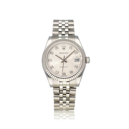 Datejust 31 - 2019 + papers | steel - white gold computer Jubilee diamond