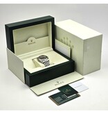 Rolex Datejust 36 NEW ROLEX SERVICE - 2008 B+P | steel silver concentric index Jubilee