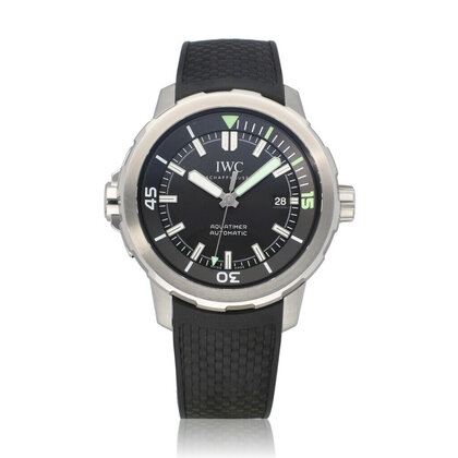Aquatimer Automatic  2020 box + papers | steel black rubber