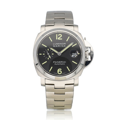 Luminor  40 steel bracelet + box