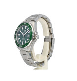 TAG Heuer Aquaracer  43 - 2020 box + papers | steel green