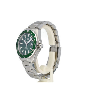 TAG Heuer Aquaracer  43 - 2020 box + papers | steel green