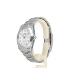 Rolex Datejust 41 NEW ROLEX SERVICE -  2025 B+P | steel white domed Oyster