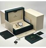 Rolex Datejust 41 NEW ROLEX SERVICE -  2025 B+P | steel white domed Oyster