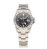 Rolex Explorer II  42 NEW ROLEX SERVICE - Albino | Freccione / McQueen - frog foot - rail dial |