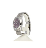 Rolex Oyster Perpetual 34 2017 + papers | red grape steel Oyster