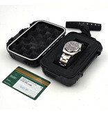 Rolex Oyster Perpetual 34 2017 + papers | red grape steel Oyster