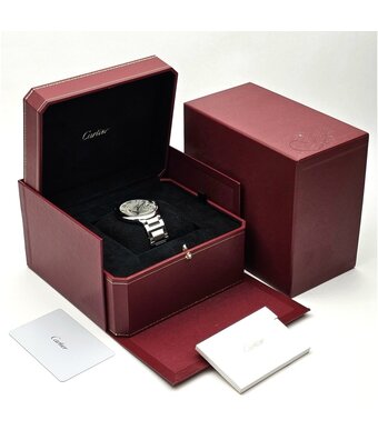 Cartier - 2024 box + papers | Ballon Bleu De Cartier | ref. 3765 |  42 steel silver