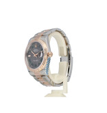 Rolex Datejust 41 NEW ROLEX SERVICE - 2025 B+P | steel - rose gold grey roman Wimbledon Oyster