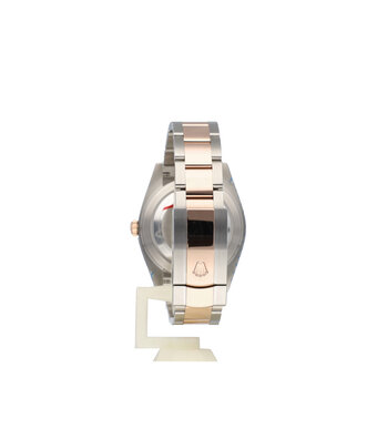 Rolex Datejust 41 NEW ROLEX SERVICE - 2025 B+P | steel - rose gold grey roman Wimbledon Oyster