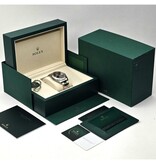 Rolex Datejust 41 NEW ROLEX SERVICE - 2025 B+P | steel - rose gold grey roman Wimbledon Oyster