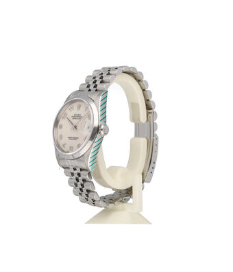 Rolex Datejust 36 NEW ROLEX SERVICE - 1997 B+P | steel ivory computer Jubilee