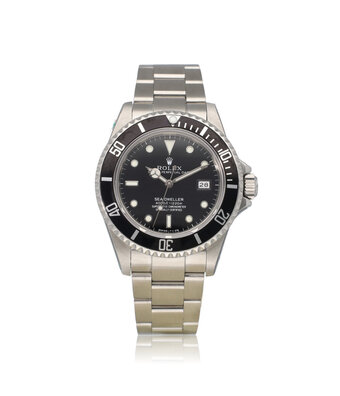 Rolex Sea-Dweller  40 NEW ROLEX SERVICE | triple six | steel black Oyster - 666