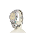 Rolex Air-king  NEW ROLEX SERVICE - 1996 | steel silver engine turned bezel