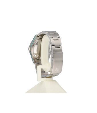 Rolex Air-king  NEW ROLEX SERVICE - 1996 | steel silver engine turned bezel