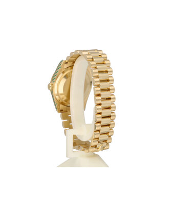 Rolex Day-Date 36 NEW ROLEX SERVICE - 2005 B+P | yellow gold President champagne diamond