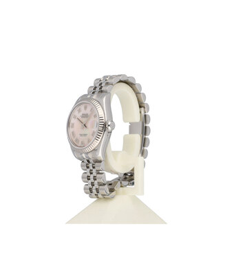 Rolex Datejust 31 NEW ROLEX SERVICE - 2005 | steel MOP - pearl roman carousel - myriad Jubilee