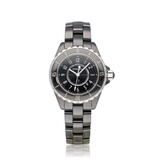 CHANEL J12 Black Classic 33 - 2020 box + papers | ceramic black