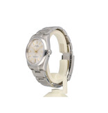 Rolex Oyster Perpetual 36 NEW ROLEX SERVICE - 2020 box + papers | silver - gold domed Oyster