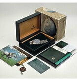 Rolex Datejust 36 NEW ROLEX SERVICE - 1993 box + papers | steel blue fluted Jubilee