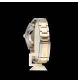 Rolex Datejust 41 NEW ROLEX SERVICE - 2021 B+P | Wimbledon steel - gold slate roman Oyster