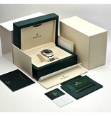 Rolex Datejust 41 NEW ROLEX SERVICE - 2021 B+P | steel - white gold blue diamond Oyster