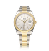 Rolex Datejust 41 NEW ROLEX SERVICE - 2025 B+P | steel gold silver Oyster