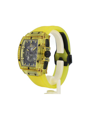 Hublot Spirit of Big Bang  45 - 2023 box + papers | sapphire yellow skeleton