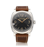 Panerai Radiomir  47 steel black 2017 box + papers