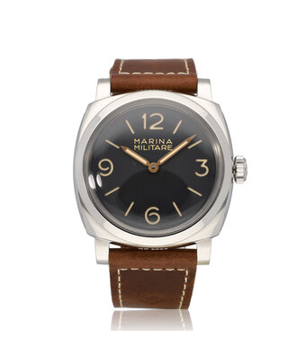 Panerai Radiomir  47 steel black 2017 box + papers