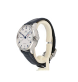 IWC Portugieser Automatic 42 2025 box + papers | steel silver black leather