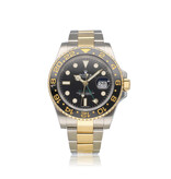 Rolex GMT-Master II 40 NEW ROLEX SERVICE - 2013 B+P | steel - yellow gold ceramic black