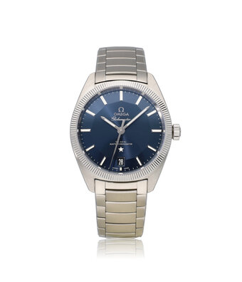 Omega Constellation  39 - 2023 box + papers | steel blue