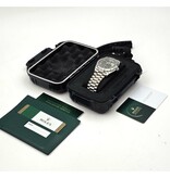 Rolex Day-Date 40 NEW ROLEX SERVICE - 2018 + papers | white gold President green / olive / money