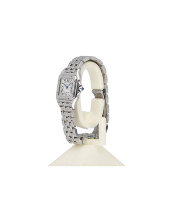 Cartier Panthère de Cartier  SM - 2024 box + papers | steel - white roman SM - small | ref. 4177