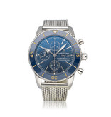 Breitling Superocean Heritage Chronograph 44 NEW BREITLING SERVICE | steel blue chronograph date