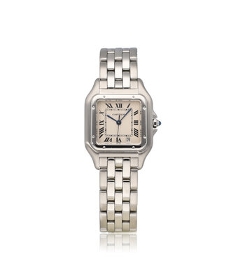 Cartier Panthere  26 NEW CARTIER SERVICE - box + papers | steel silver MM - medium | W25054P5