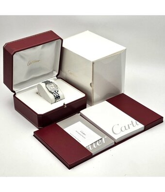 Cartier Panthère de Cartier  26 NEW CARTIER SERVICE - box + papers | steel silver MM - medium | W