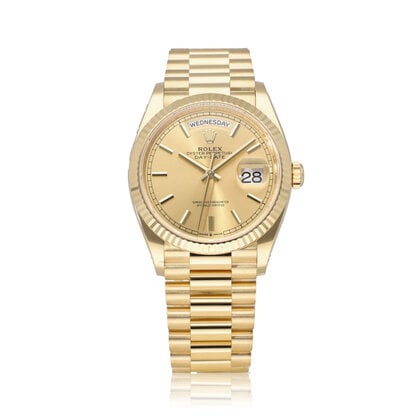 Day-Date 36 -  2025 box + papers | yellow gold champagne President