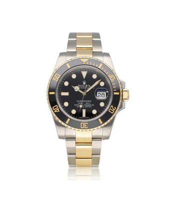 Rolex Submariner Date 40 - 2013 + papers | steel - yellow gold black ceramic