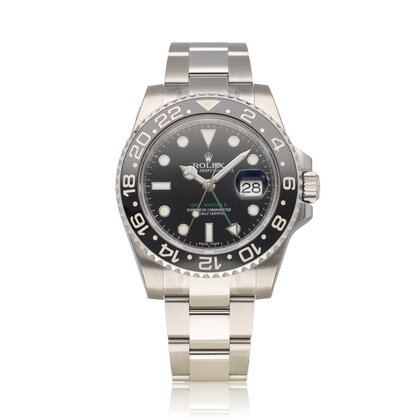 GMT-Master II 40 NEW - UNWORN - STICKERS - 2018 B+P | steel black ceramic Oyster