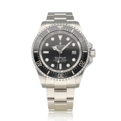 Sea-Dweller Deepsea  44 2023 box + papers | steel black