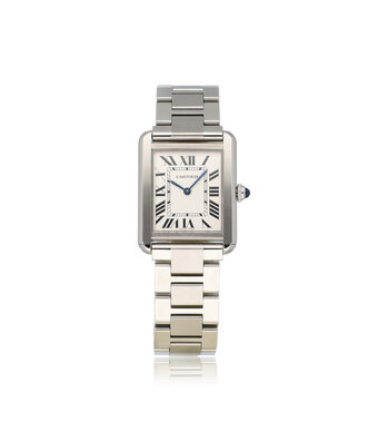 Cartier Tank Solo Small - 2020 box + papers | SM steel  | ref. 3170 |