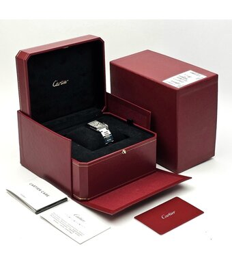 Cartier Tank Solo Oneshot Small - 2020 box + papers | SM steel  | ref. 3170 |