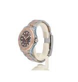 Rolex Yacht-master 37 2021 box + papers | steel - rose gold brown - choco medium