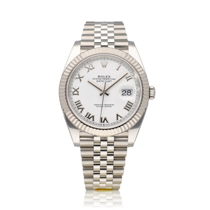 Datejust 41 - 2022 box + papers | steel - white gold roman Jubilee