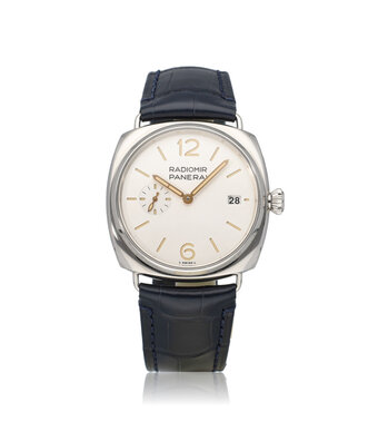 Panerai Radiomir Quaranta 40 -  2023 box + papers | steel white